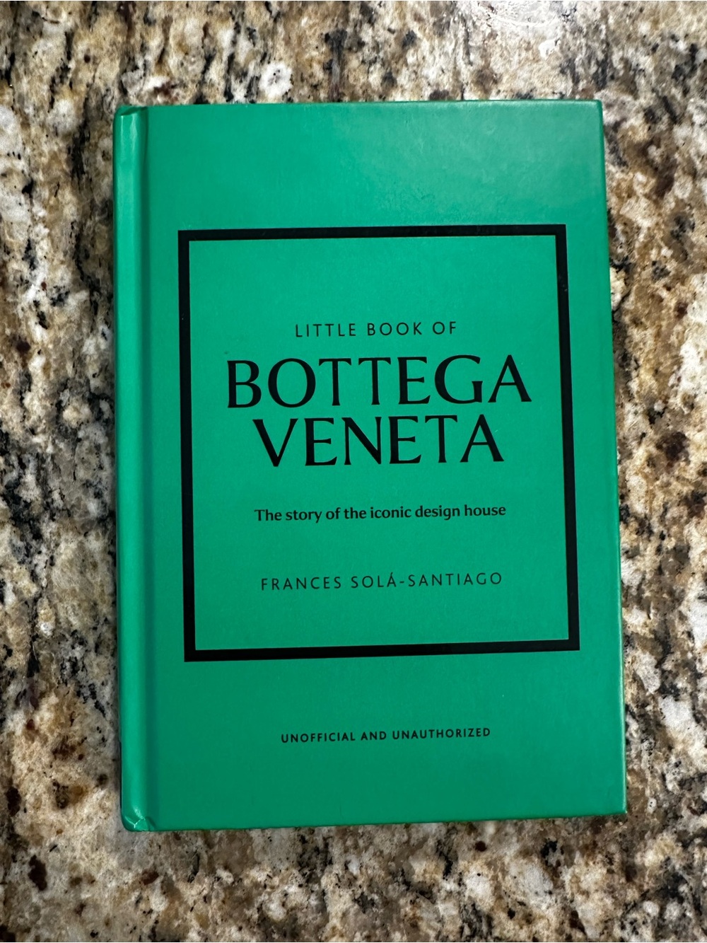 Bottega Veneta Bright Green Hardcover Book